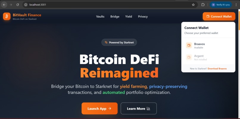 BitVault Finance – screenshot 10