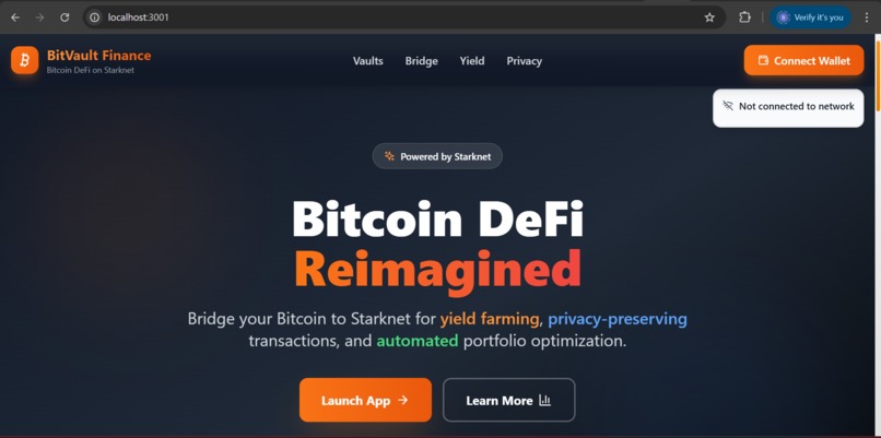 BitVault Finance – screenshot 11