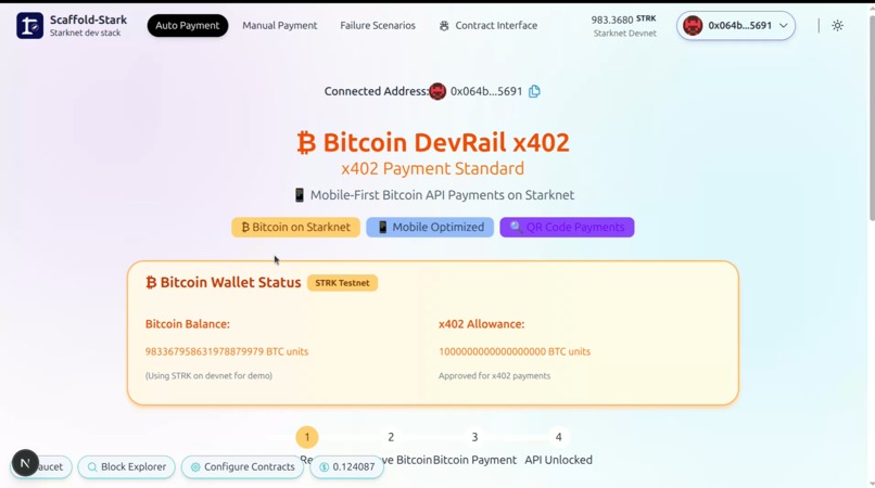 DevRail X402 – screenshot 1