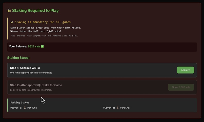ZK Bitcoin Battleship – screenshot 1