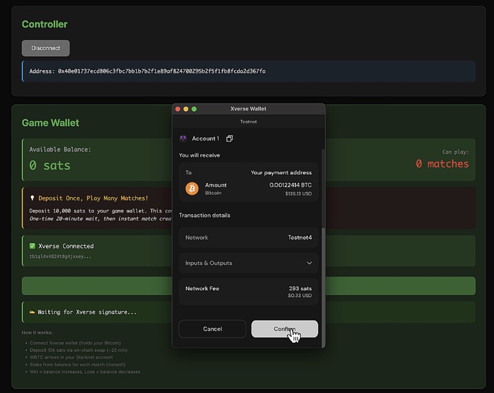 ZK Bitcoin Battleship – screenshot 4