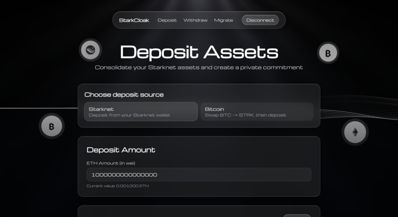 StarkCloak – screenshot 2