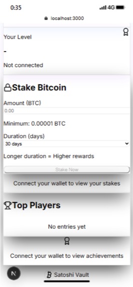 SatVault – screenshot 3