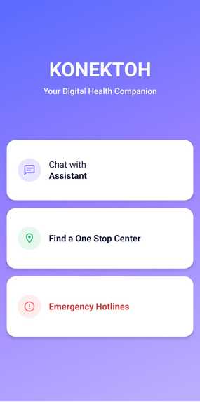 Konektoh - Your Digital SRHR Companion for Liberia – screenshot 1