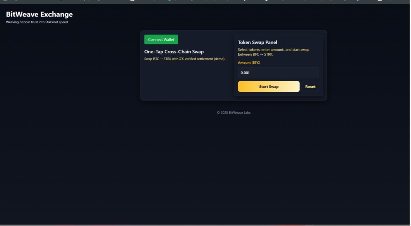 Weaving Bitcoin trust into Starknet speed. – screenshot 2
