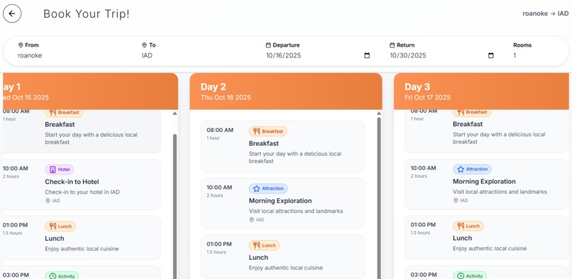 Atlas ( 2nd Place @ Marriott Codefest) – screenshot 7