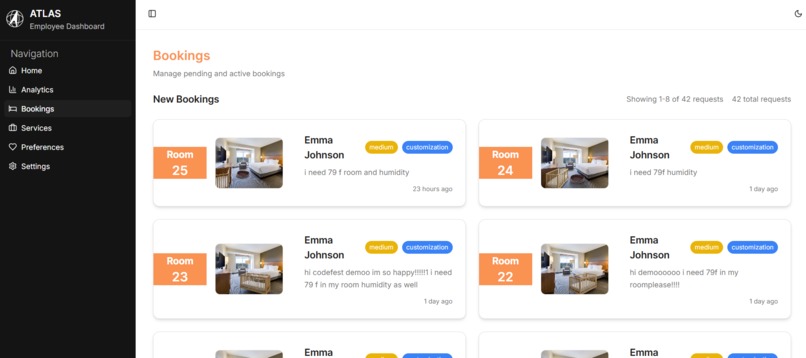 Atlas ( 2nd Place @ Marriott Codefest) – screenshot 11