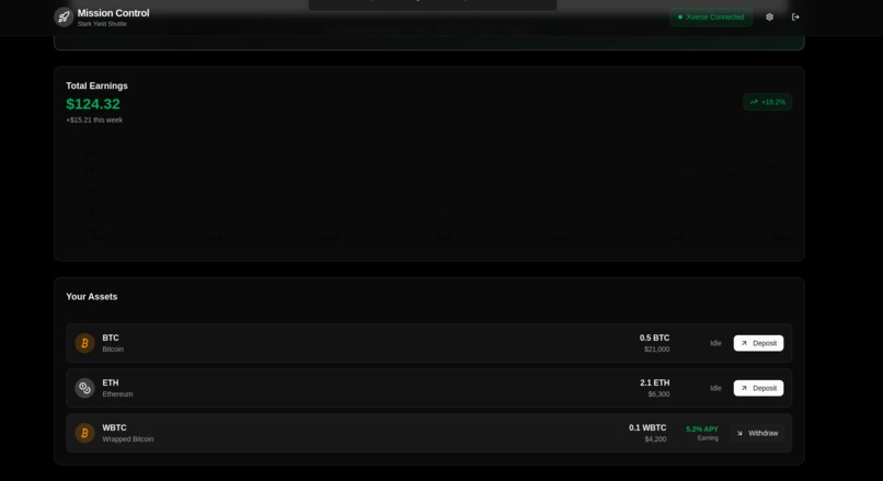 StarkYield Shuttle – screenshot 3
