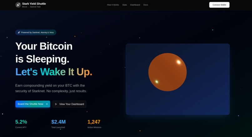 StarkYield Shuttle – screenshot 7