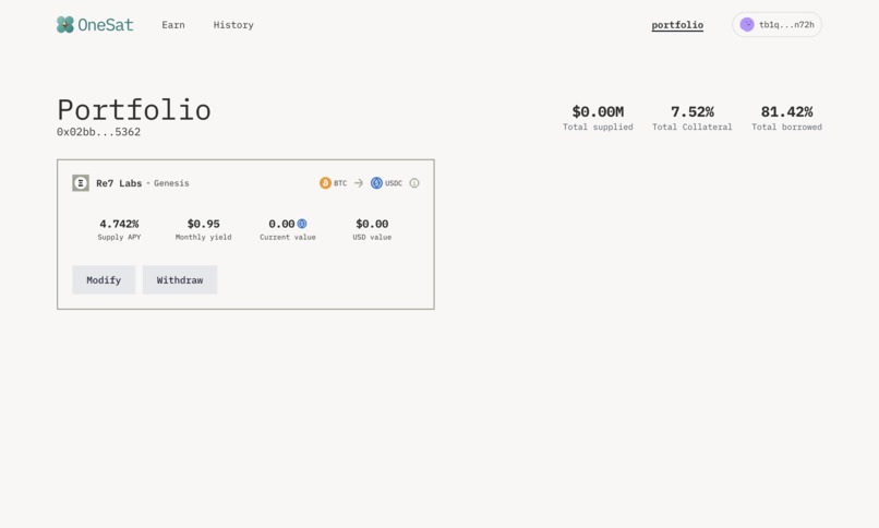 OneSat – screenshot 2