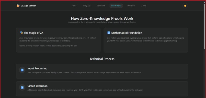ZK Age Verifier – screenshot 3