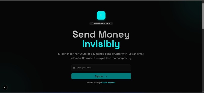 InviPay – screenshot 1