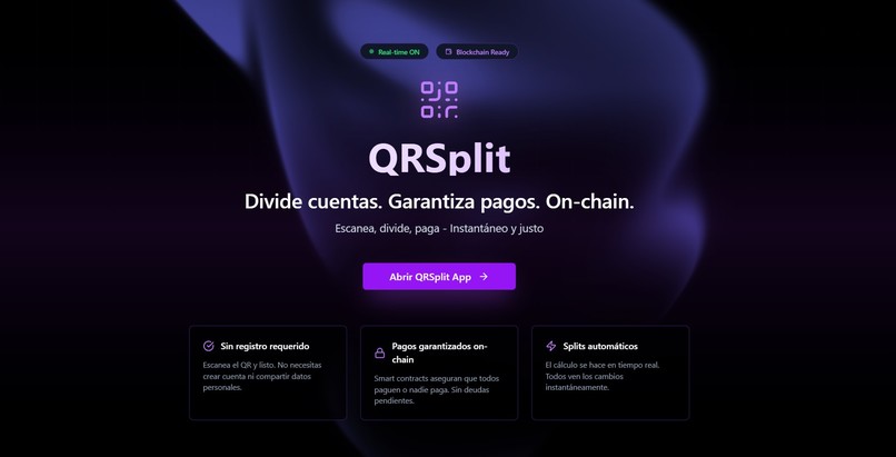 Qrsplit – screenshot 1
