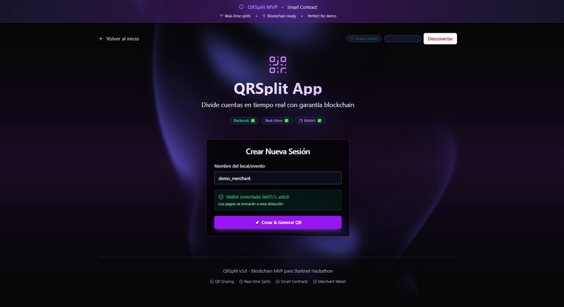 Qrsplit – screenshot 2