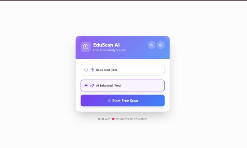 EduScan AI - Free Accessibility Scanner – screenshot 3