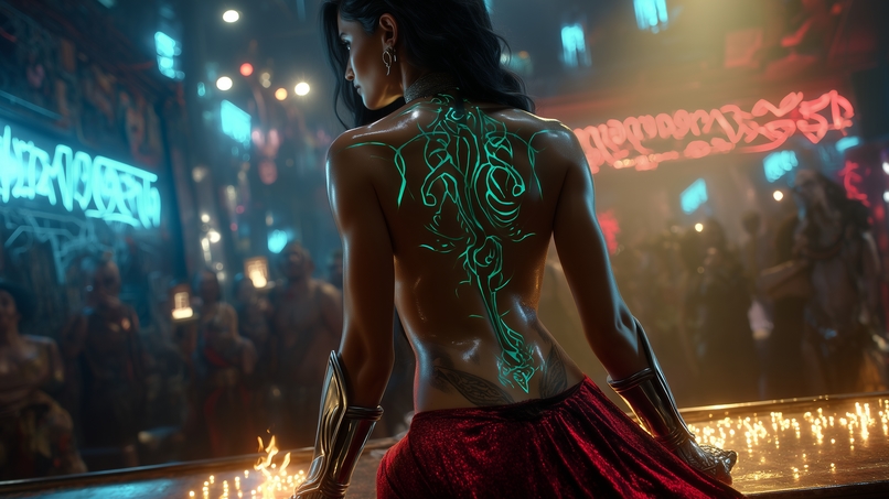 Lovely’s Venom — Neon Phonk × Metal Ritual – screenshot 2