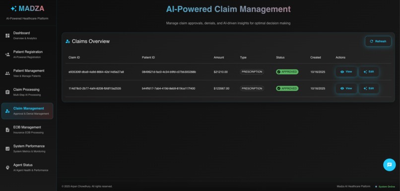Madza – screenshot 1