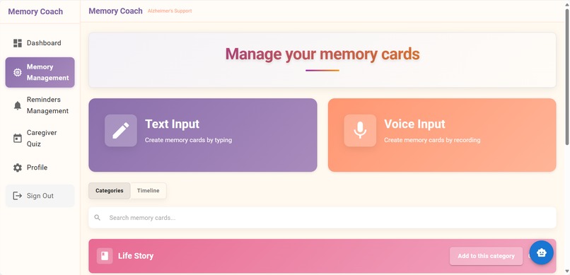 memory-coach – screenshot 2