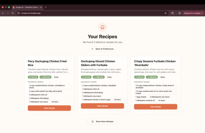 Scraps.AI – screenshot 4