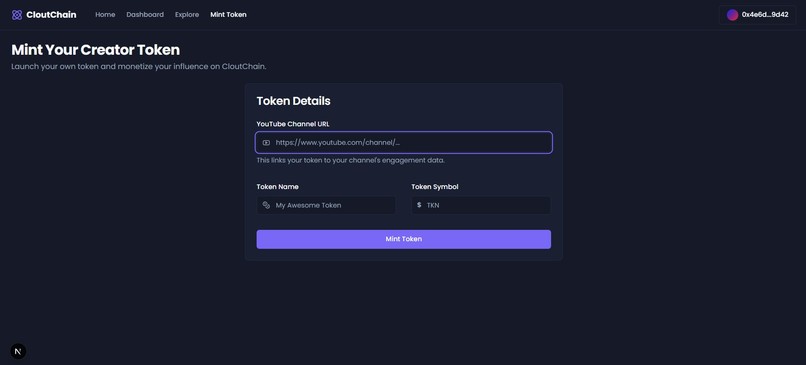 CloutChain – screenshot 1