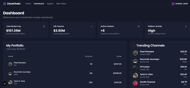 CloutChain – screenshot 5