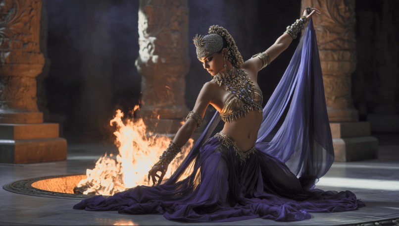 Ooh La La — Glam Electric | AI Music Video – screenshot 6