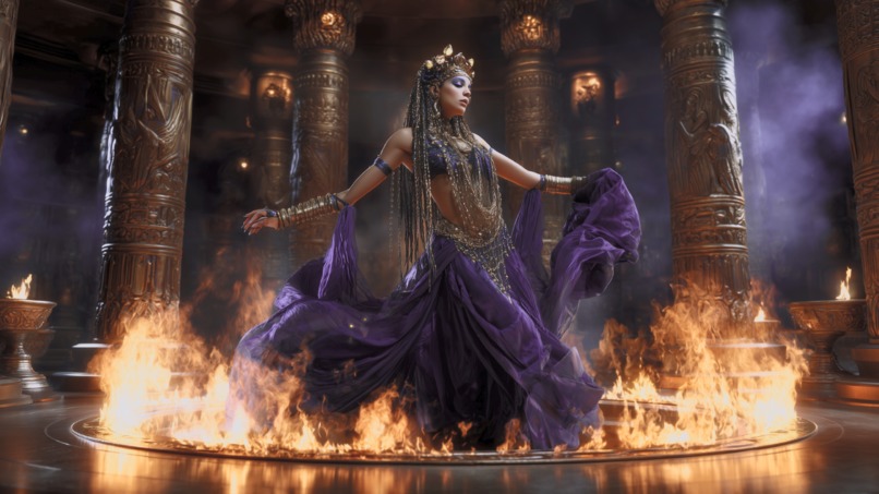 Ooh La La — Glam Electric | AI Music Video – screenshot 7