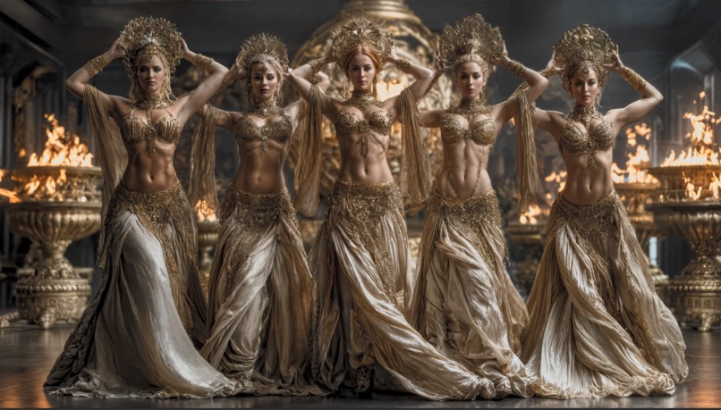 Ooh La La — Glam Electric | AI Music Video – screenshot 10