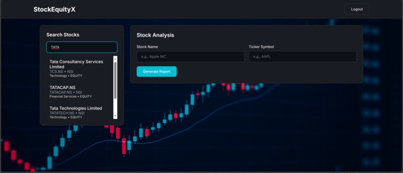 StockEquityX - Your Financial Analyst Agent – screenshot 2
