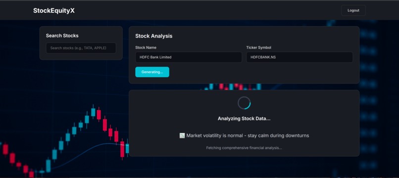 StockEquityX - Your Financial Analyst Agent – screenshot 3