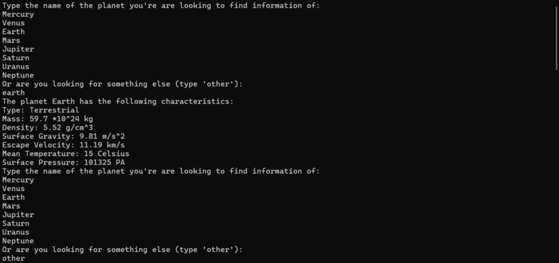 Planet Information Finder – screenshot 9