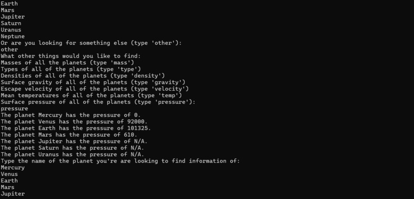 Planet Information Finder – screenshot 13