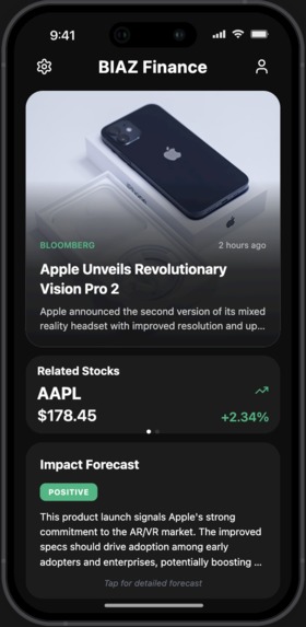 BIAZ Finance – screenshot 1