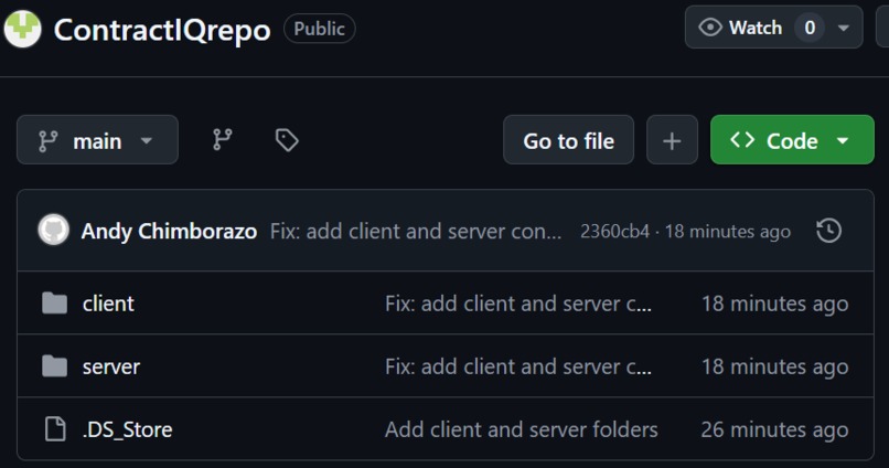 ContractIQ – screenshot 1