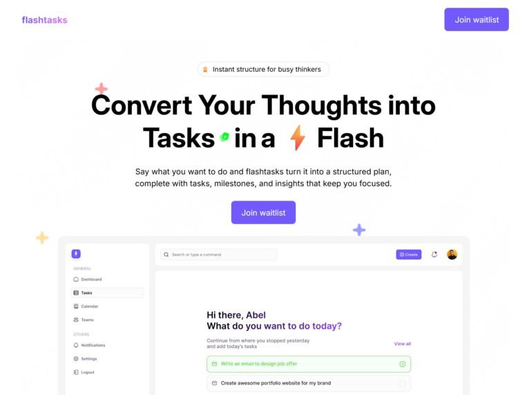 Flashtasks – screenshot 2