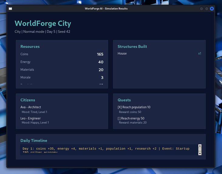 worldforge_ai – screenshot 3