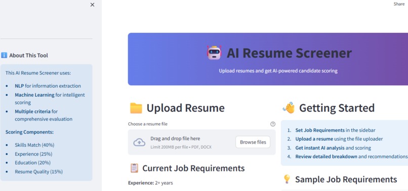  AI Guard -Resume Evaluator 2.0 – screenshot 5