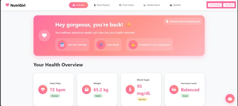 NutriGirl AI – screenshot 2