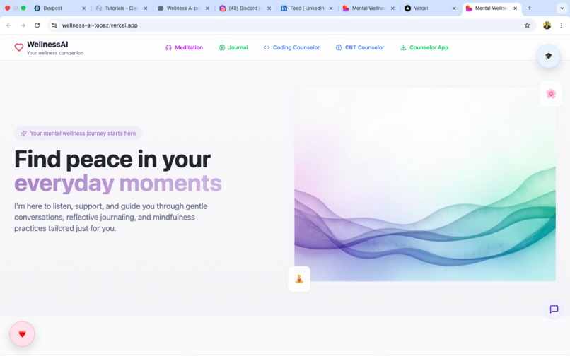 Wellness Ai – screenshot 1