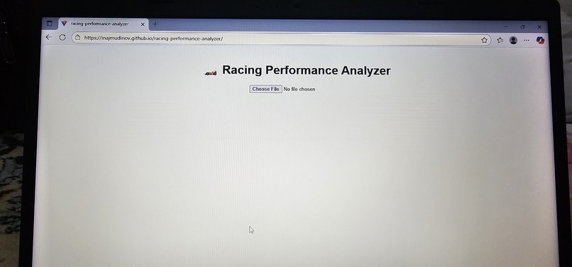 Racing Performance Analyzer – screenshot 1