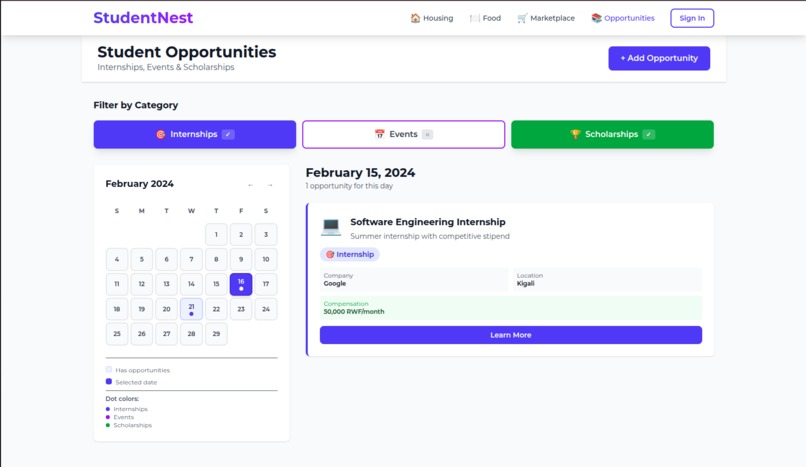 StudentNest – screenshot 5
