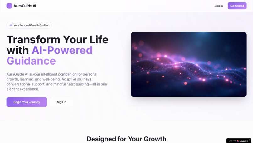 AuraGuide AI – screenshot 1