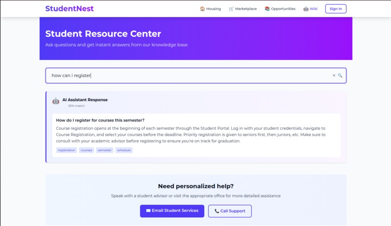 StudentNest – screenshot 7