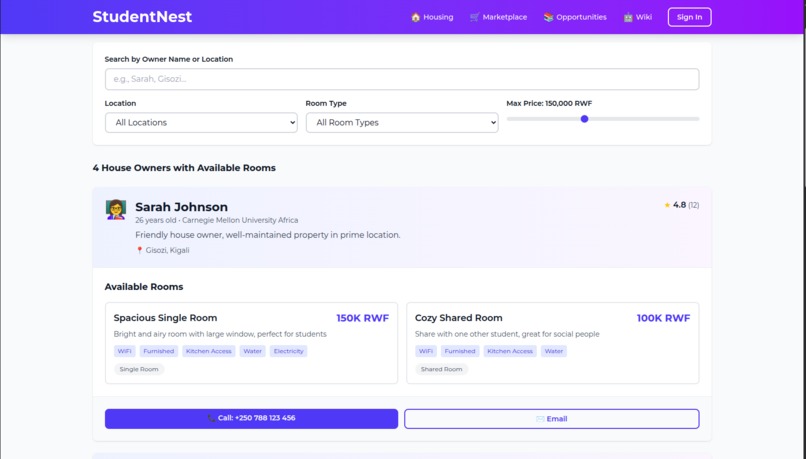 StudentNest – screenshot 4