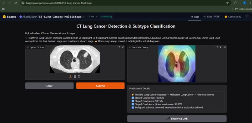 MedVisionX: AI-Powered Medical Image Diagnosis System – screenshot 1