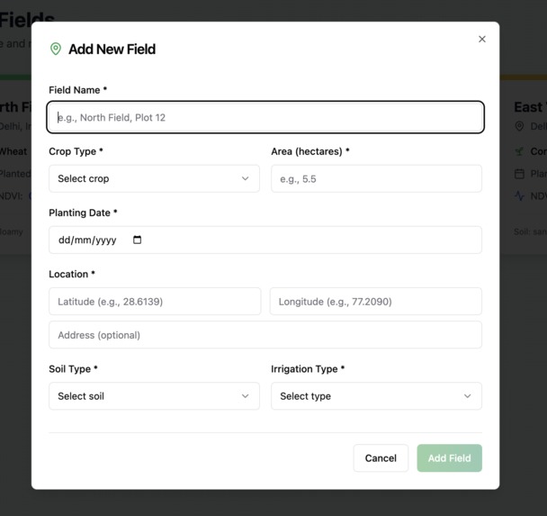 AgriSense – screenshot 1