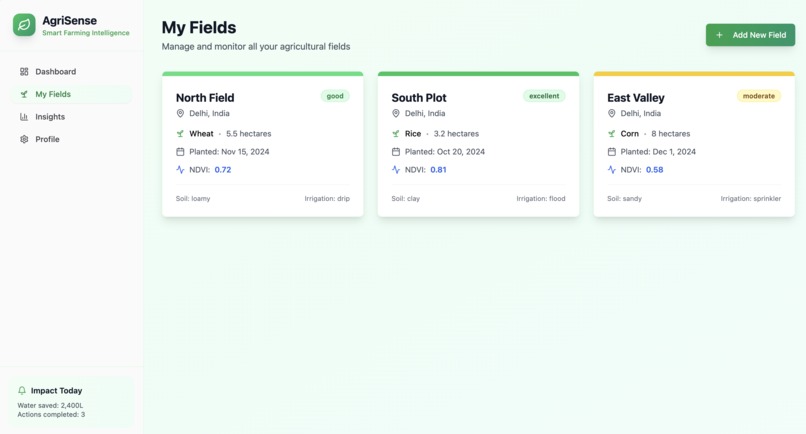 AgriSense – screenshot 2