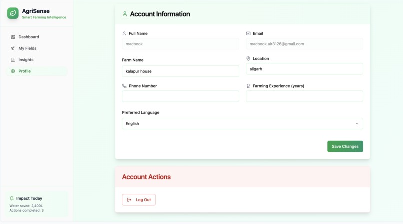 AgriSense – screenshot 7