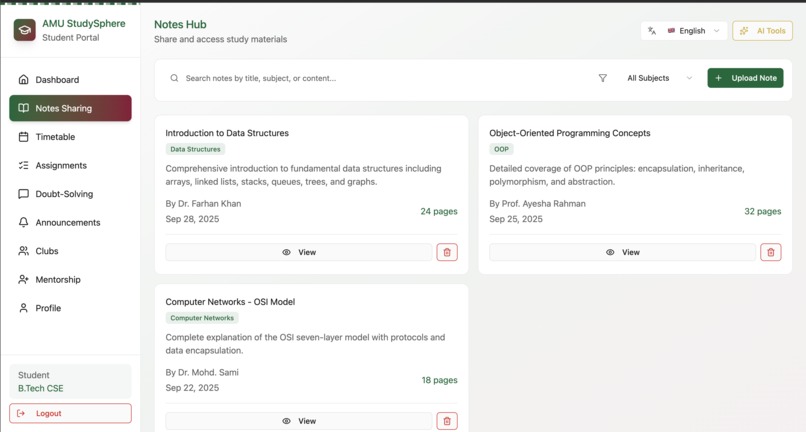 amu.studysphere – screenshot 3