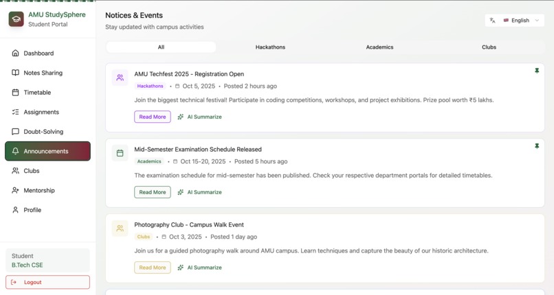 amu.studysphere – screenshot 5